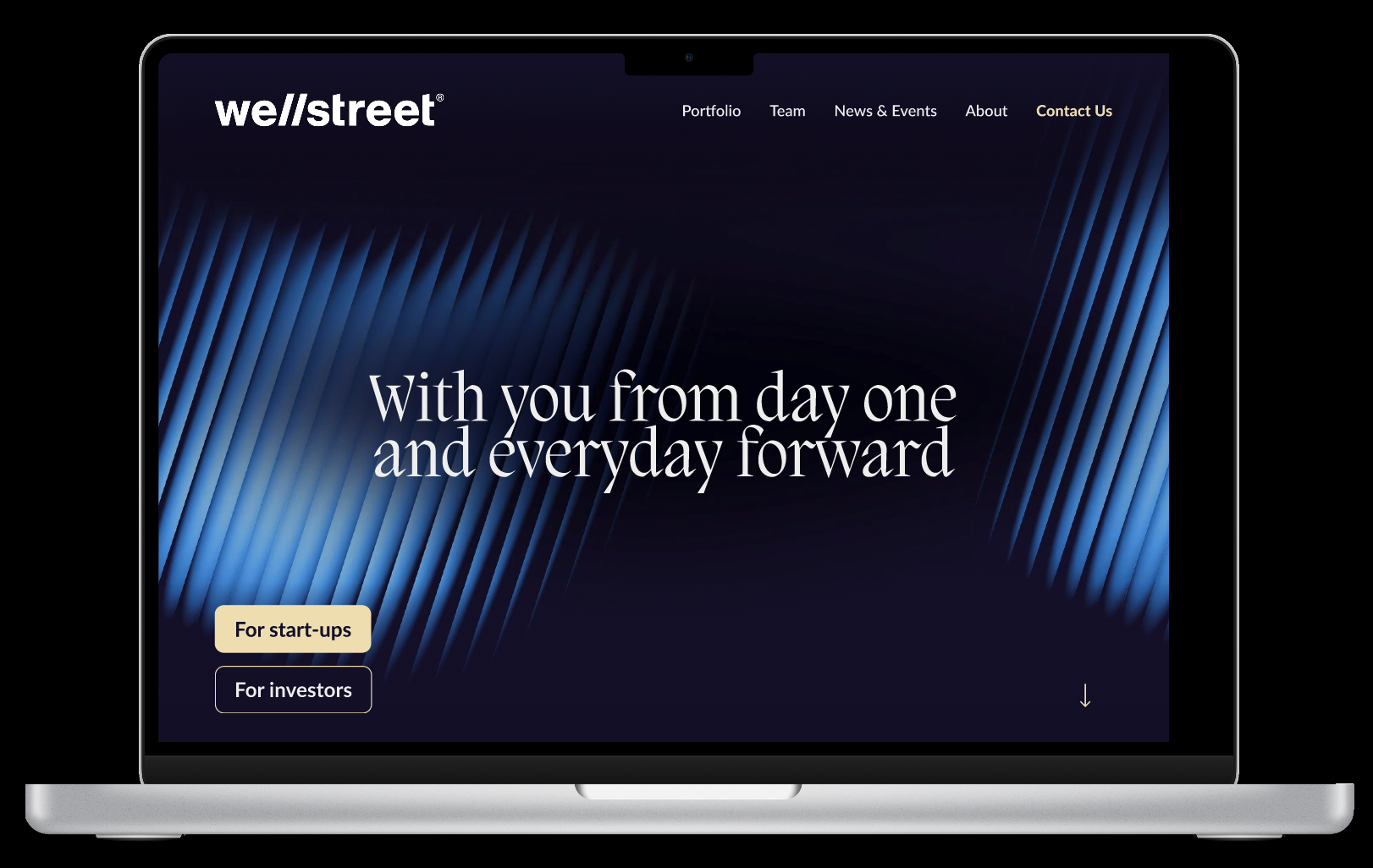 Wellstreet website prototype